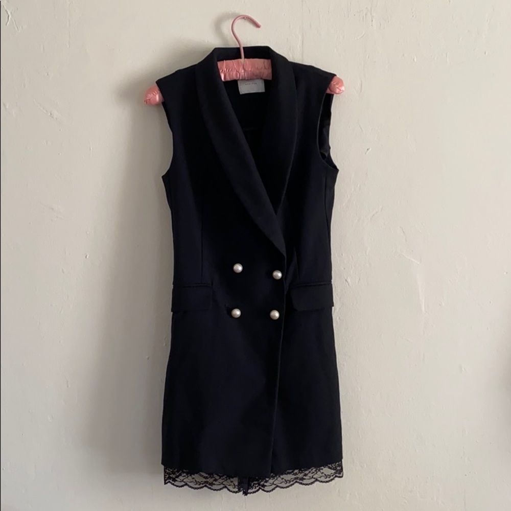 All row Romper (looks like a dress on)